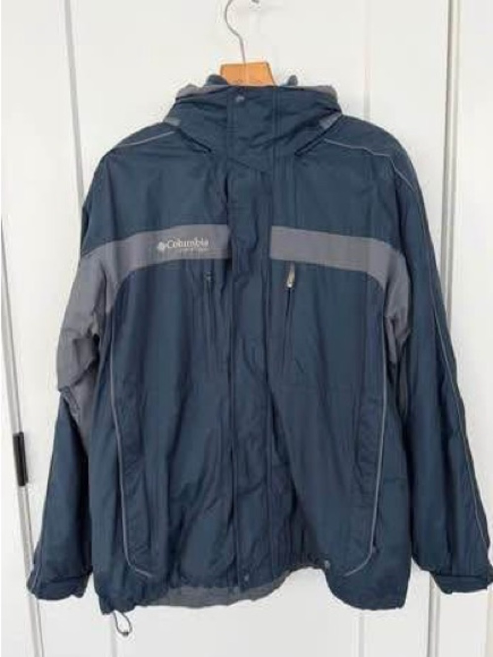 COLUMBIA VERTEX 3-in-1 jacket size Size large Men
removable lining - has hood -